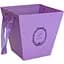 Подарункова коробка UFO Flowers 25x25x25 см бузкова (W9222 LILAC BOX Flowers) - мініатюра 1